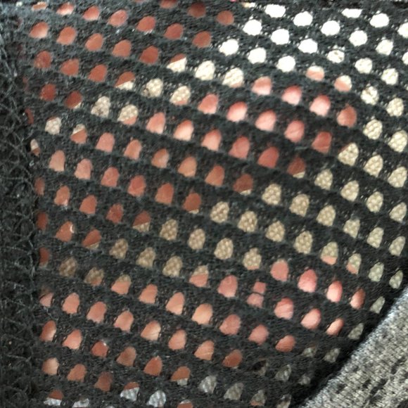 Grey and Black Print Long Sleeve Activewear Top - Picture 7 of 7